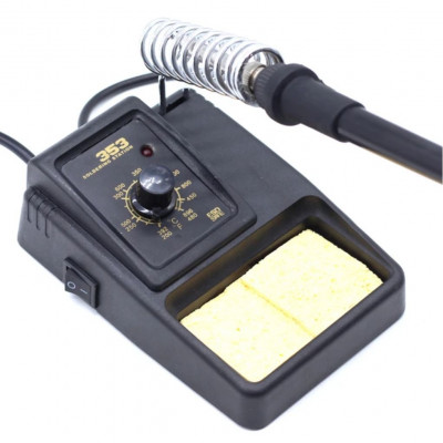 Electric Soldering Iron Station with Adjustable Temperature