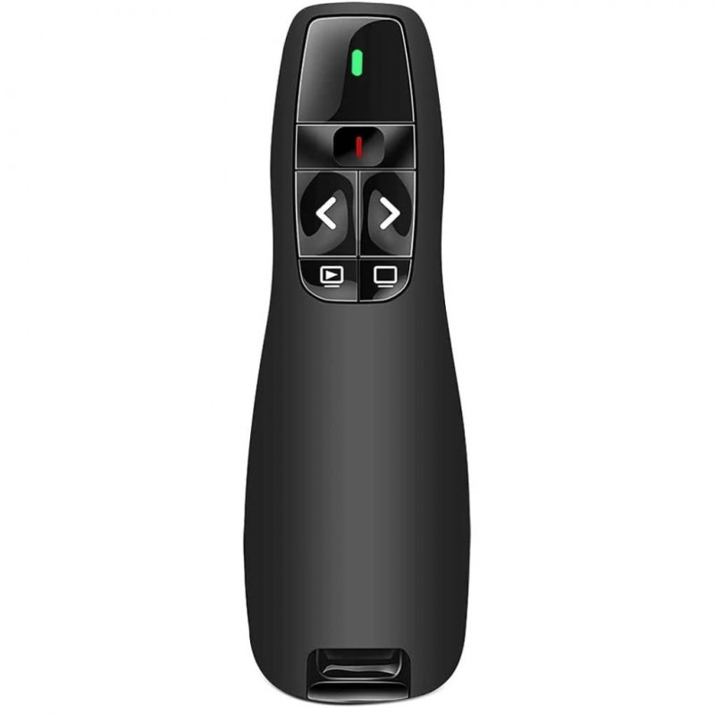 Ergonomic Remote Control Wireless Presenter Pointer, 2.4GHz