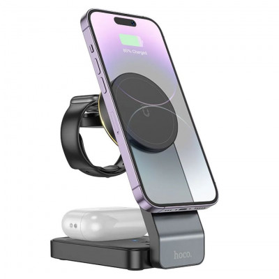 HOCO 3in1 15W MagSafe Wireless Charger