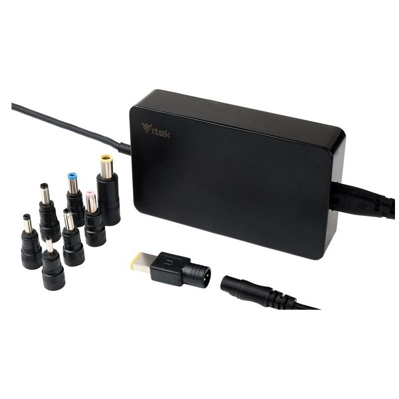 ITEK Universal Power Supply 65W Notebook, 8 connectors, Silm Design