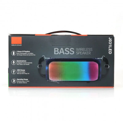 J031LED portable bass wireless speaker