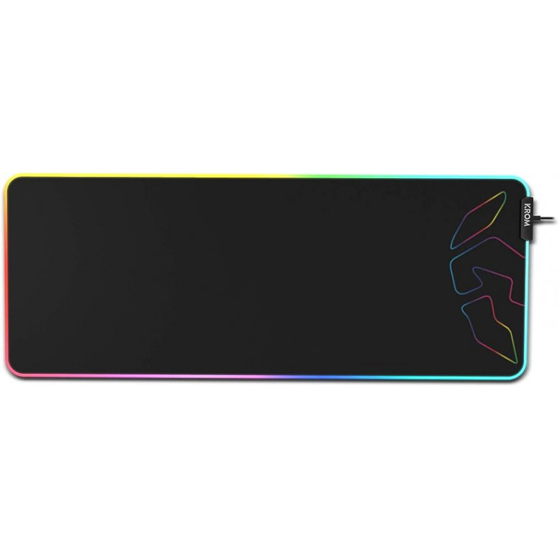 Krom Knout XL RGB Gaming Mat PAD XL 900x350x3mm, RGB effects 6 Fixed Colours