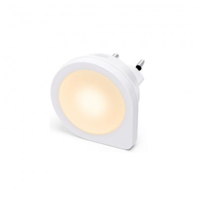 LED night light with sensor, 0.2 W orientation light 3000K warm white
