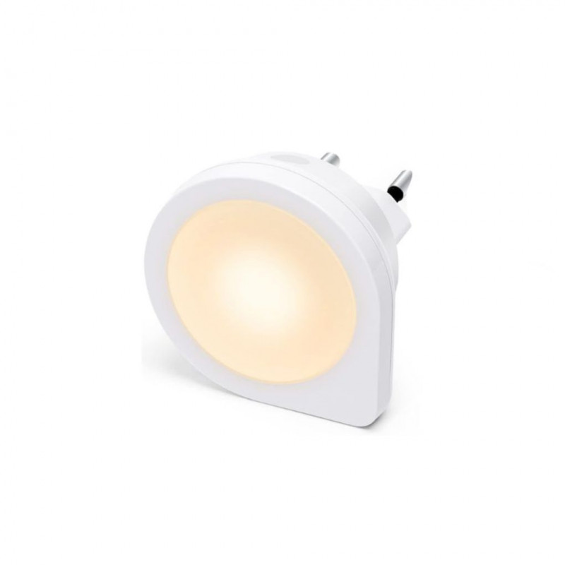 LED night light with sensor, 0.2 W orientation light 3000K warm white