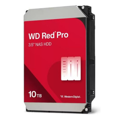 HD WD SATA3 10TB 3.5" RED PRO 7200RPM 256mb cache - NAS 8-16 SLOT HARD DRIVE - WD103KFBX