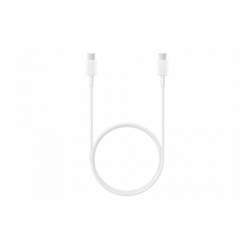 1m Original Samsung USB-C to USB-C Cable White