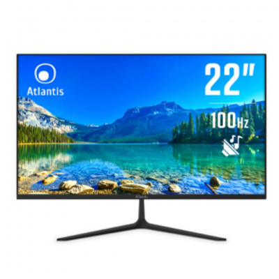 Atlantis LED Monitor 22 VA 100Hz Screen, Full HD 1920 x 1080, VGA HDMI
