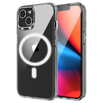 CLEAR MAG COVER for iPhone 16e (SE 4 2025) with MagSafe Transparent