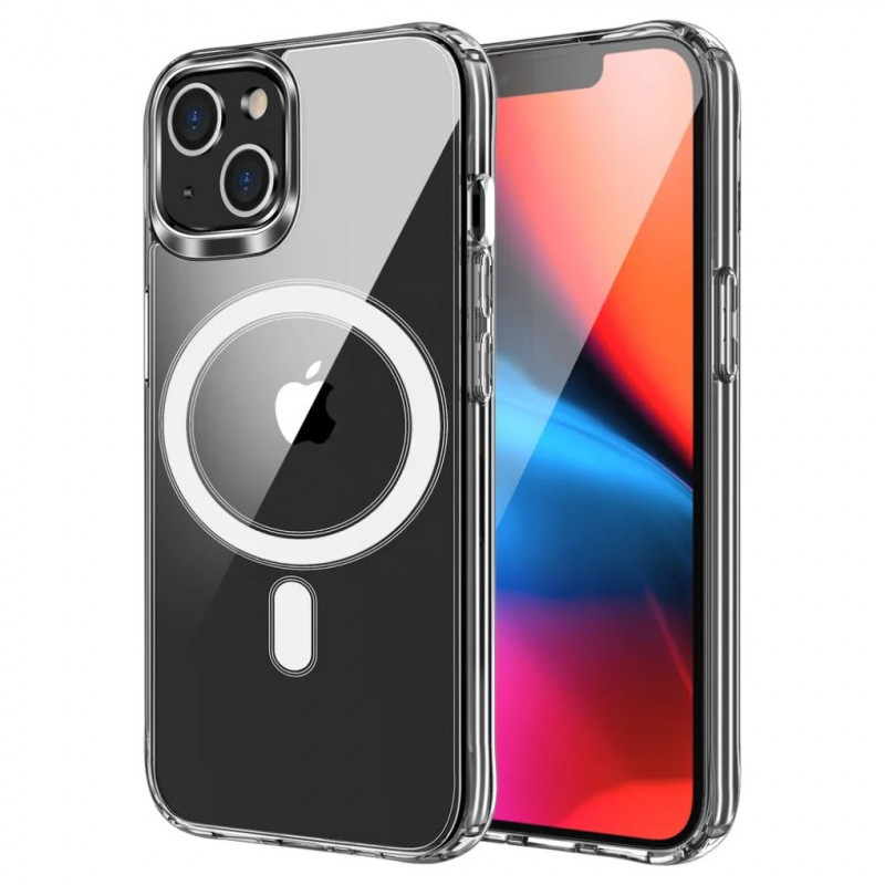 CLEAR MAG COVER for iPhone 16e (SE 4 2025) with MagSafe Transparent