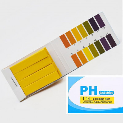 Iwontalersy pH Test Strips (1–14) – Fast & Easy pH Testing for Water, Soil & More - 80 pH Strips