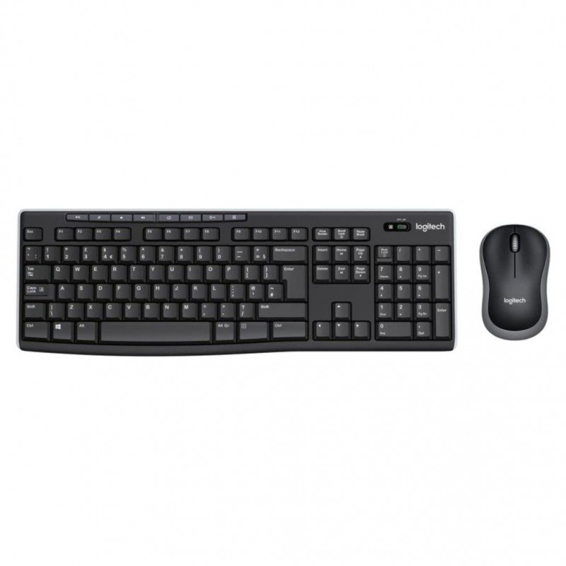 Logitech MK270 Wireless USB Keyboard & Mouse Combo English Layout