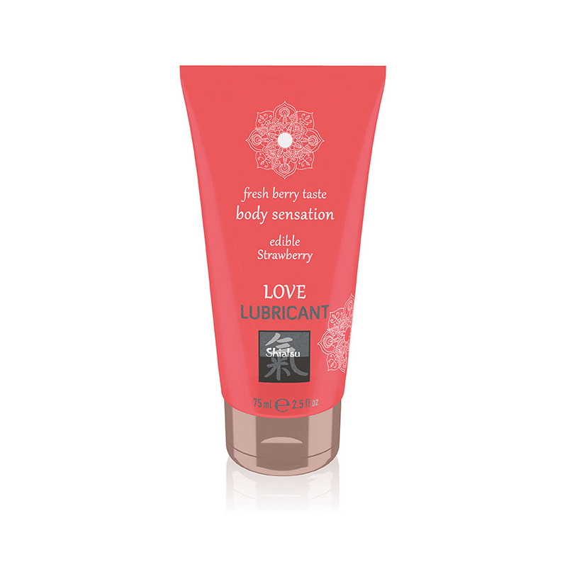 Love Lubricant Edible Strawberry 75 ml