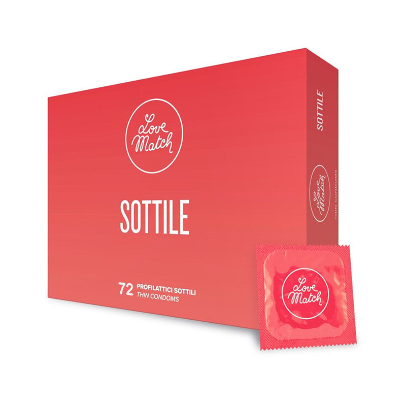 Love Match Thin Condoms Bundle 72 pcs