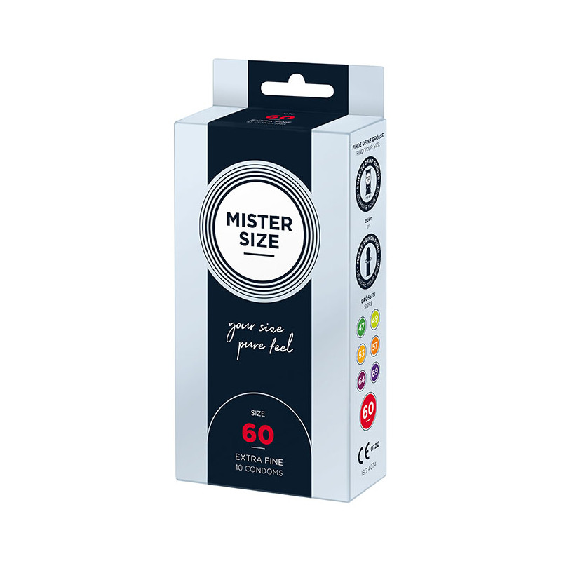 MISTER SIZE 60 mm Condoms x10 pcs