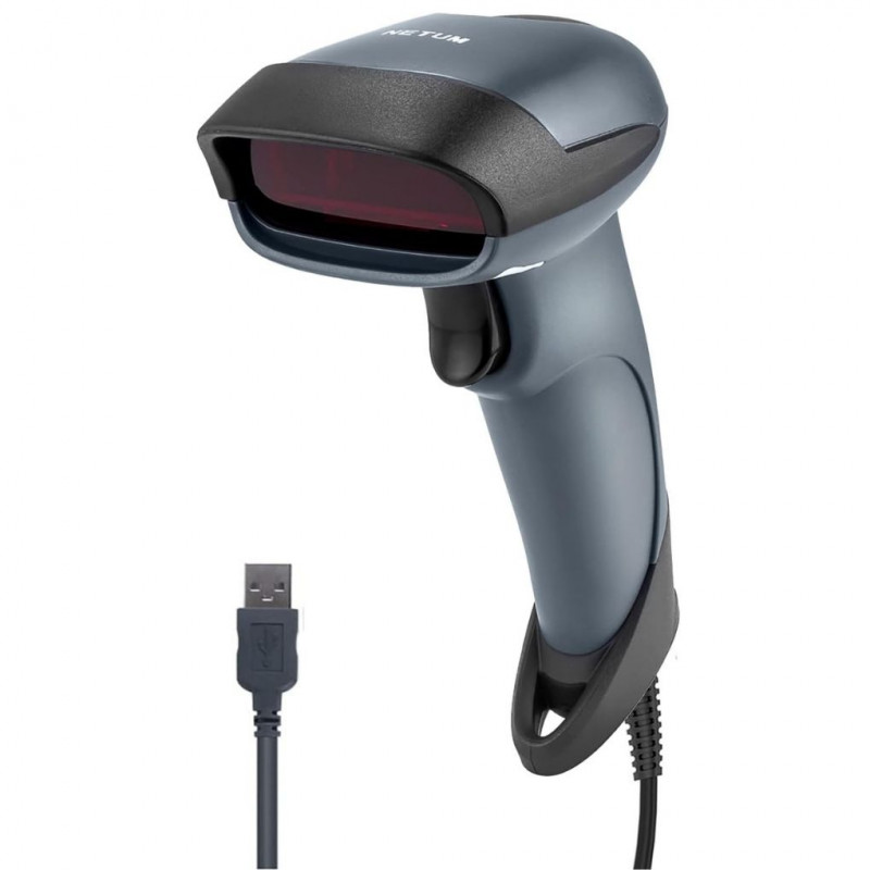 NETUM USB Laser Barcode Scanner, UPC EAN Reader Gun Retails NETUM USB Laser Barcode Scanner, UPC EAN Reader Gun Retails