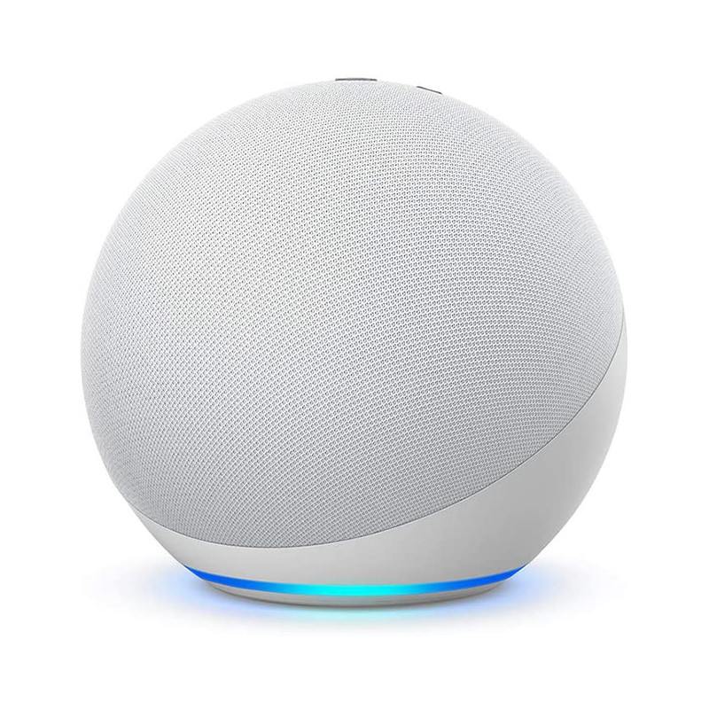 NEW Echo (4th generation) | With premium sound, smart home and Alexa | Glacier White