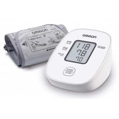 Omron Model X2 Basic Automatic Upper Arm Blood Pressure Monitor - Made in Japan