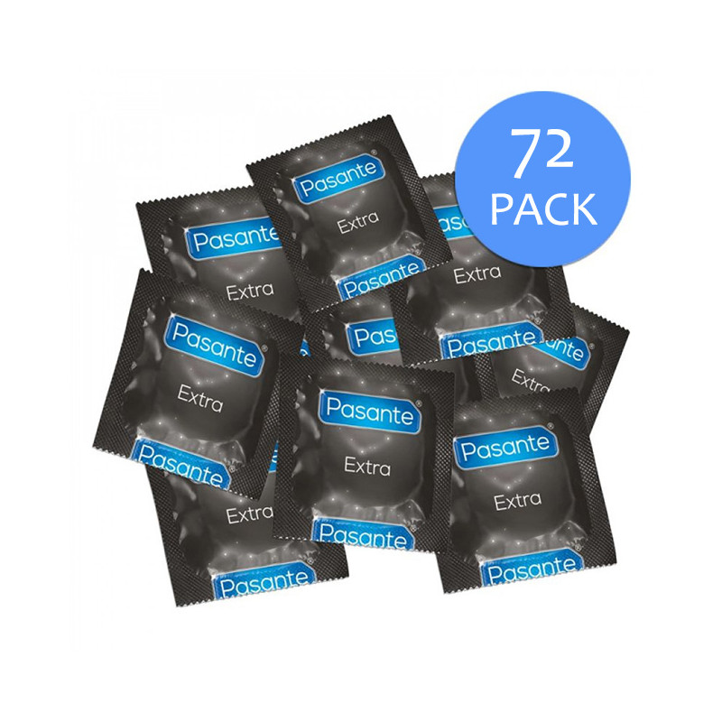 Pasante Extra Safe Condoms Saver Bundle 72 pcs