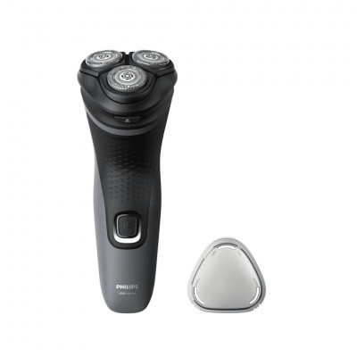 Philips Series 1000 Dry Men\'s Electric Shaver with PowerCut Blades & pop-up Trimmer, Street Grey