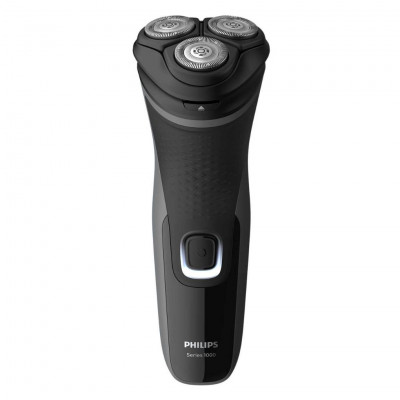 Philips Series 1000 Shaver - PowerCut Blade System - Integrated Trimmer - 4-Way Swivel Heads - Easy Cleaning