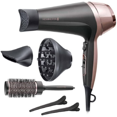 Remington MZ-D5707 Hair Dryer, Professional with Ions, 3 Temperatures 2 Speeds