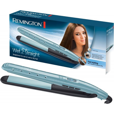 Remington S7300 Wet2Straight Ceramic Straightener with Frizz Resist Micro Cond