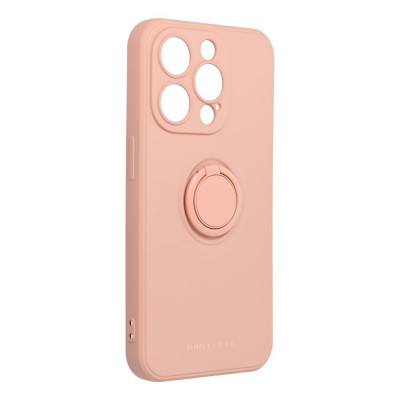 ROAR AMBER CASE with Ring for iPhone 15 Pro Pink