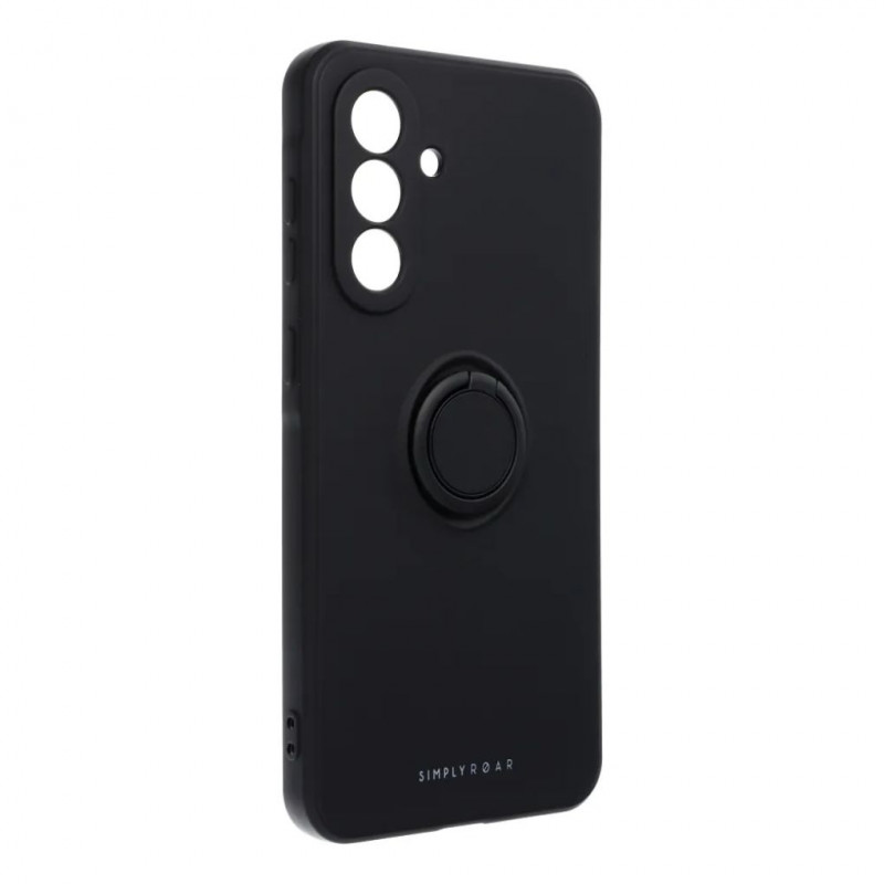 ROAR AMBER CASE with Ring for Samsung A56 5G Black