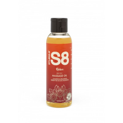 S8 Green Tea & Lilac Blossom Massage Oil 125ml