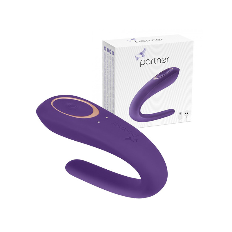 Satisfyer Partner Couples Vibrator Purple