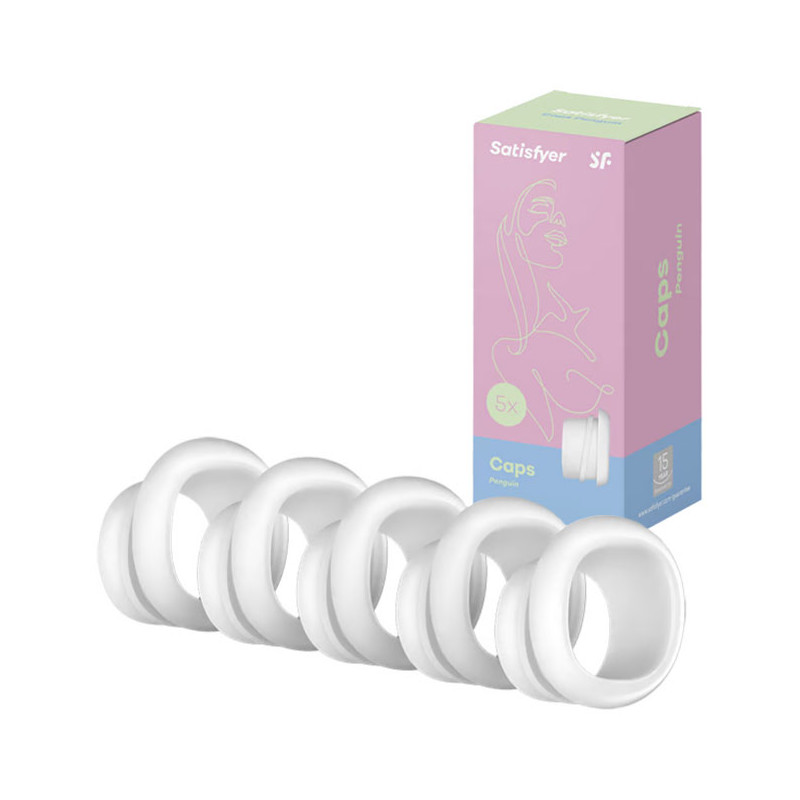 Satisfyer Penguin Replacement Caps 5pcs
