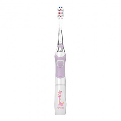 Seago Sonic Toothbrush for Childrens Purple
