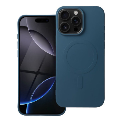 SILICONE MAG COVER (Big Hole) with MagSafe for iPhone 16 Pro Max Blue