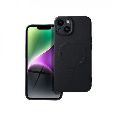 SILICONE MAG COVER with MagSafe for iPhone 14 Black