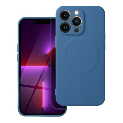 SILICONE MAG COVER with MagSafe for iPhone 16 Pro Max Blue