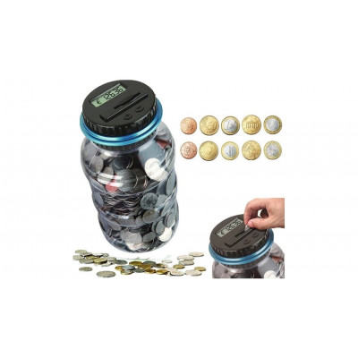 SM Digital Counting Money Jar Tracks Your Savings With Each Deposits