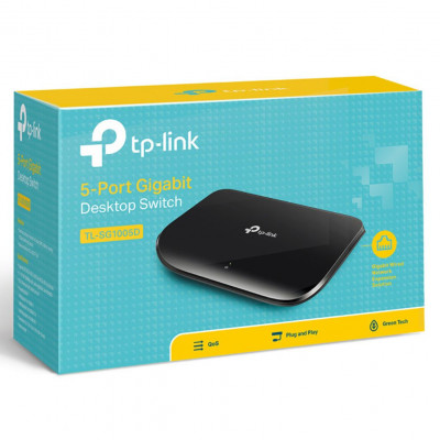 TP-Link TL-SG1005D 5-Port Gigabit Desktop Switch