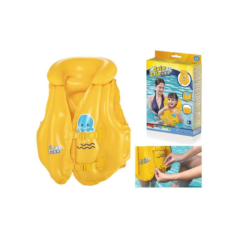 Bestway safe wonder splash swim vest for kids 51x46cm