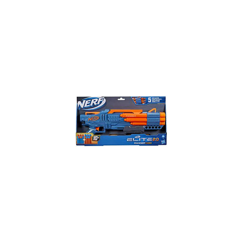NERF Elite 2.0, Ranger PD-5 10 Nerf Elite darts, easy to use blaster F4186