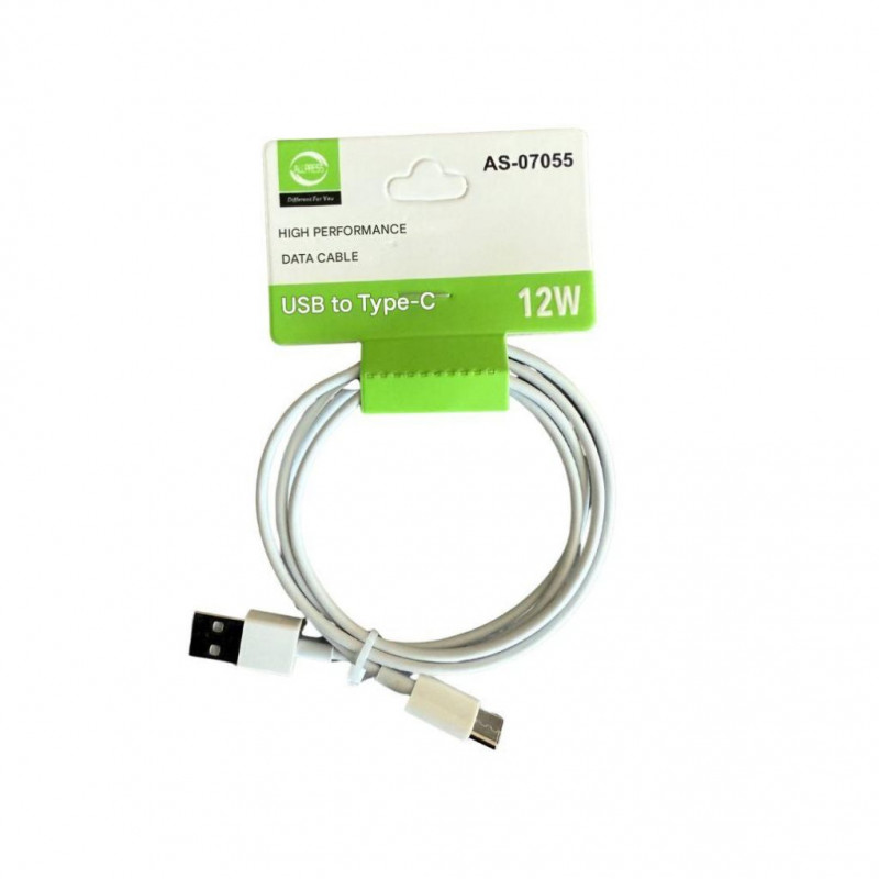 High-Performance USB to Type-C Data & Charging Cable – 12W