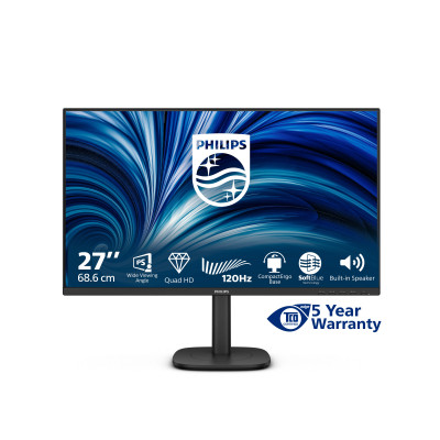 Philips 27B2N3500J 00 computer monitor 68.6 cm (27") 2560 x 1440 pixels 2K LCD Black