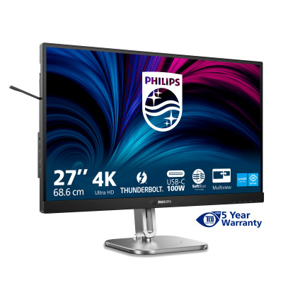 Philips 6000 series 27B2U6903 00 computer monitor 68.6 cm (27") 3840 x 2160 pixels 4K Ultra HD LED Anthracite