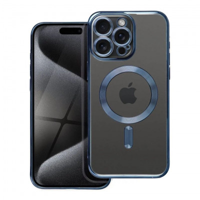 ELECTRO MAG COVER MagSafe Case for iPhone 15 Pro blue titanium