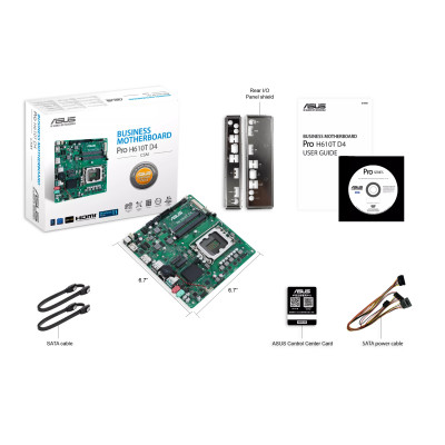 ASUS Pro H610T D4-CSM Intel H610 LGA 1700 mini ITX