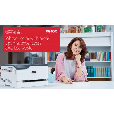 Xerox C230 A4 22ppm Wireless Duplex Printer PS3 PCL5e6 2 Trays Total 251 Sheets