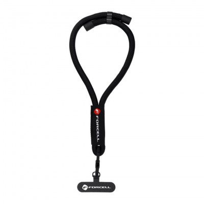 Forcell F-Design R10X40 Adjustable Wrist Strap (max 20cm in the loop) Black