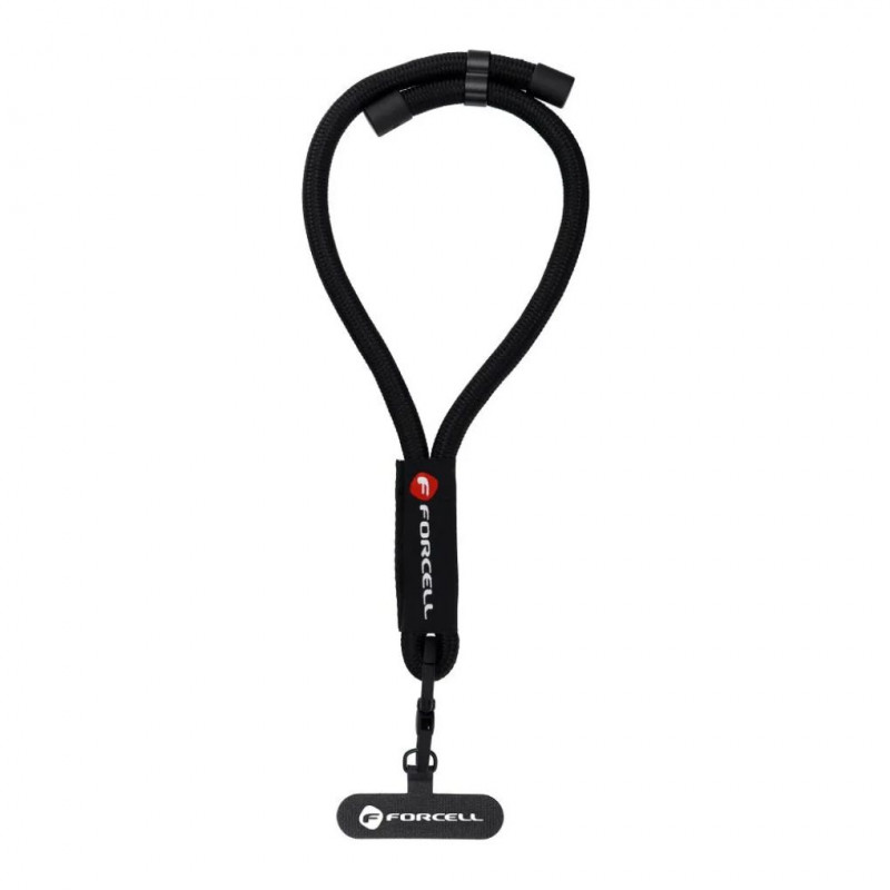 Forcell F-Design R10X40 Adjustable Wrist Strap (max 20cm in the loop) Black