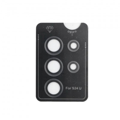 PROTECTOR 9H Camera cover + applicator for SAMSUNG S24 ULTRA black