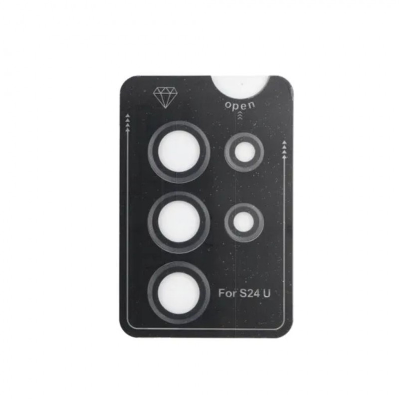 PROTECTOR 9H Camera cover + applicator for SAMSUNG S24 ULTRA black