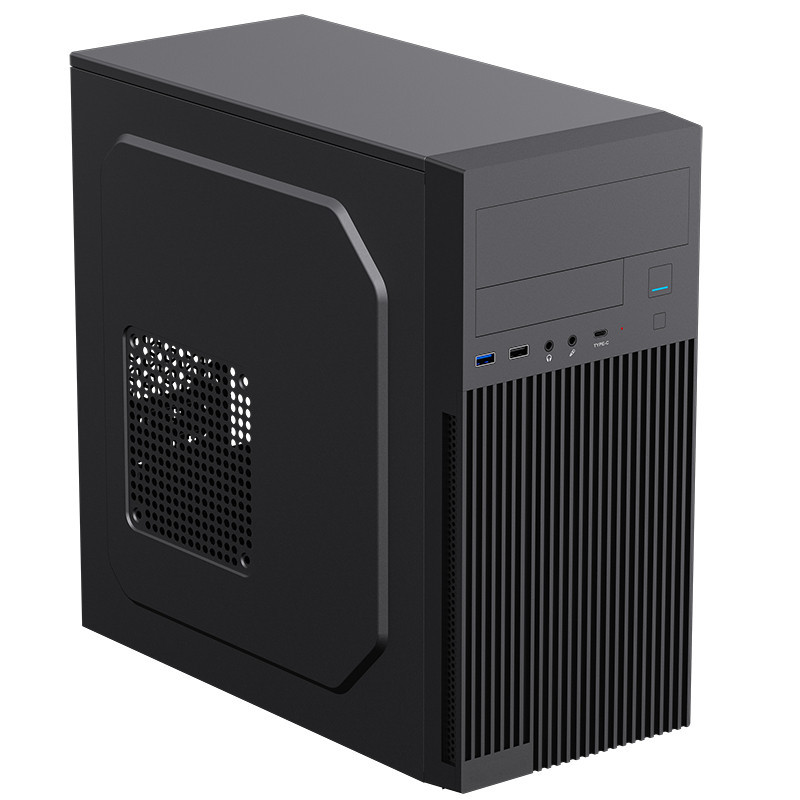 Itek Case PILOT Z23 Lite – Mini Tower MATX Da 23L Con PSU 500W, USB-C E USB 3.0